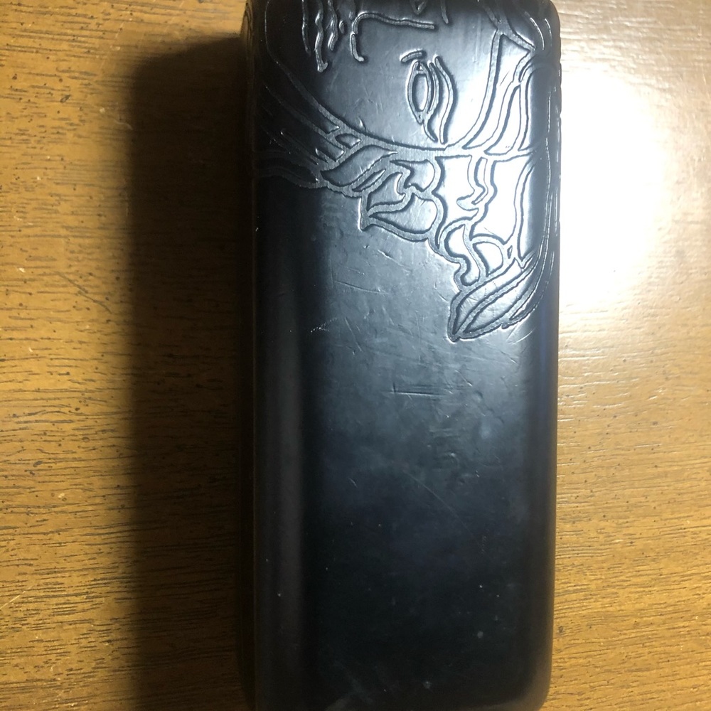 Versace leather Eyeglass case